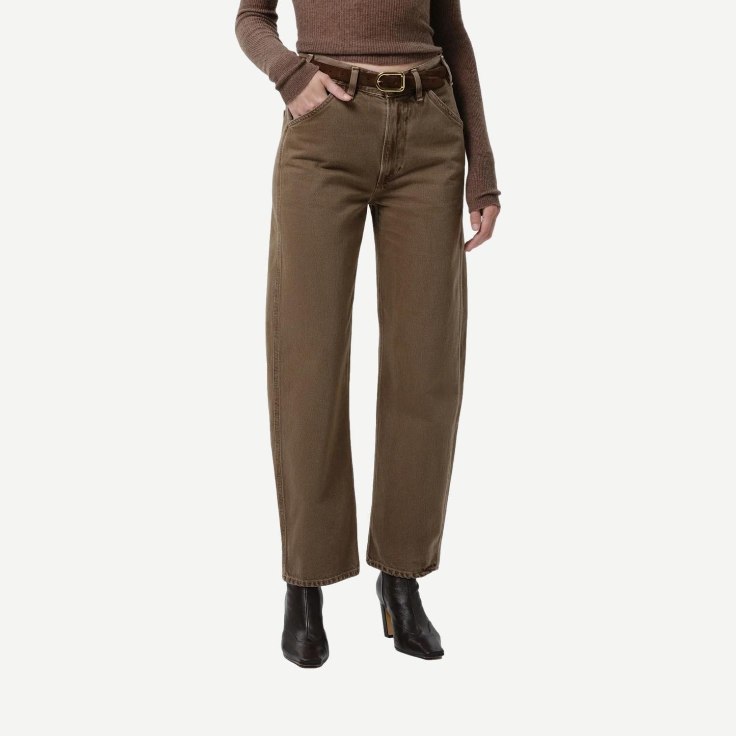 Miro Full Length Deck Pant - Cocoa - Galvanic.co