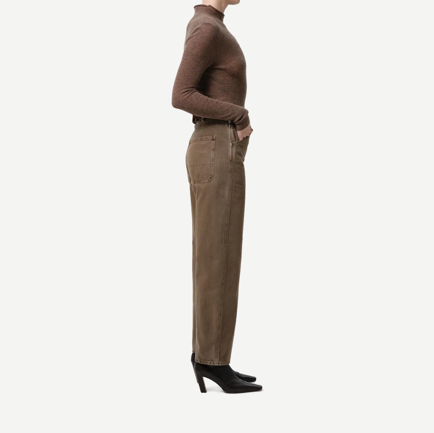 Miro Full Length Deck Pant - Cocoa - Galvanic.co