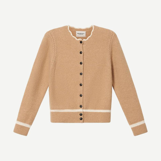 Naia Cardigan - Camel - Galvanic.co