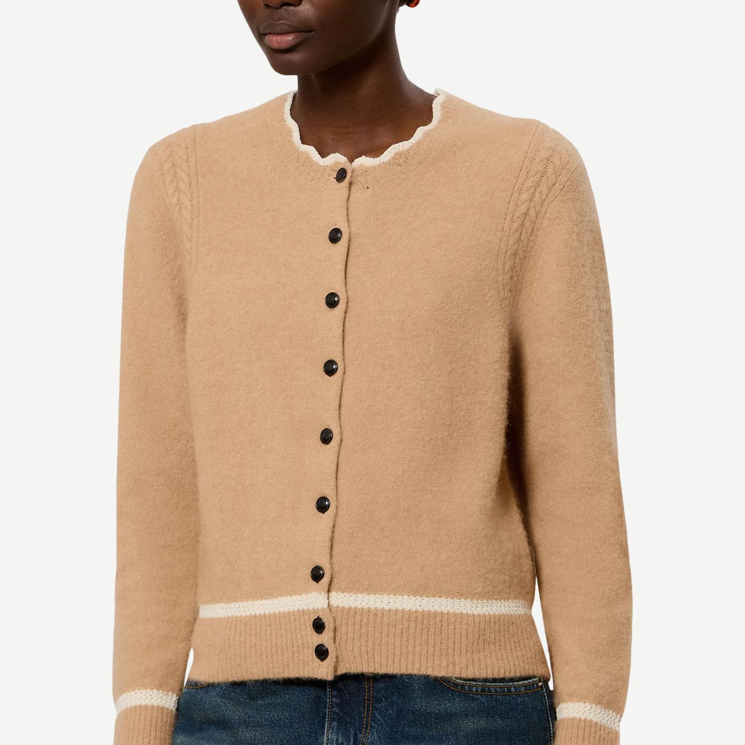 Naia Cardigan - Camel - Galvanic.co