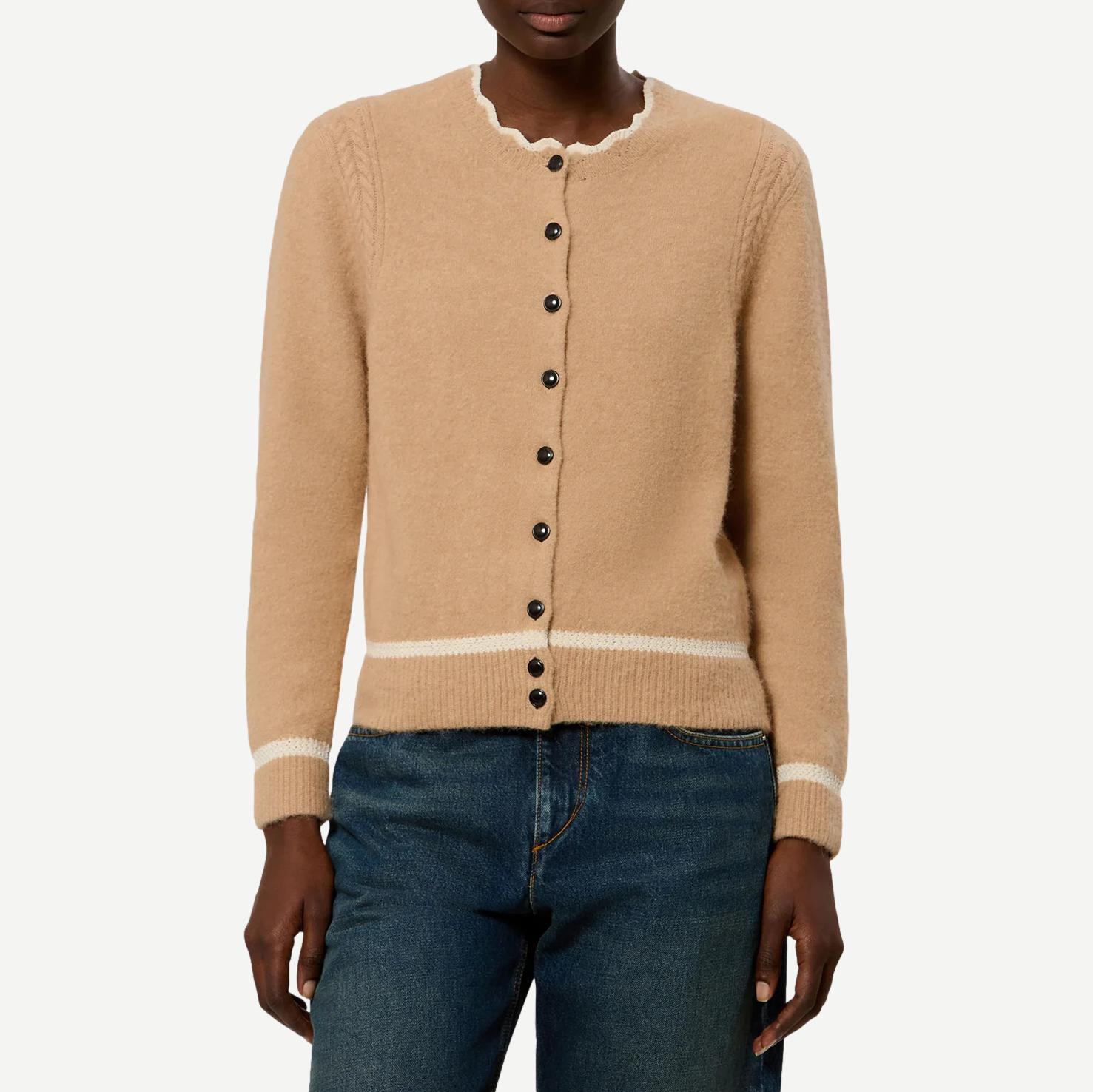 Naia Cardigan - Camel - Galvanic.co
