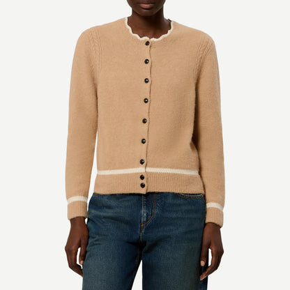 Naia Cardigan - Camel - Galvanic.co
