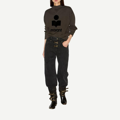 Moby Sweatshirt - Faded Black - Galvanic.co