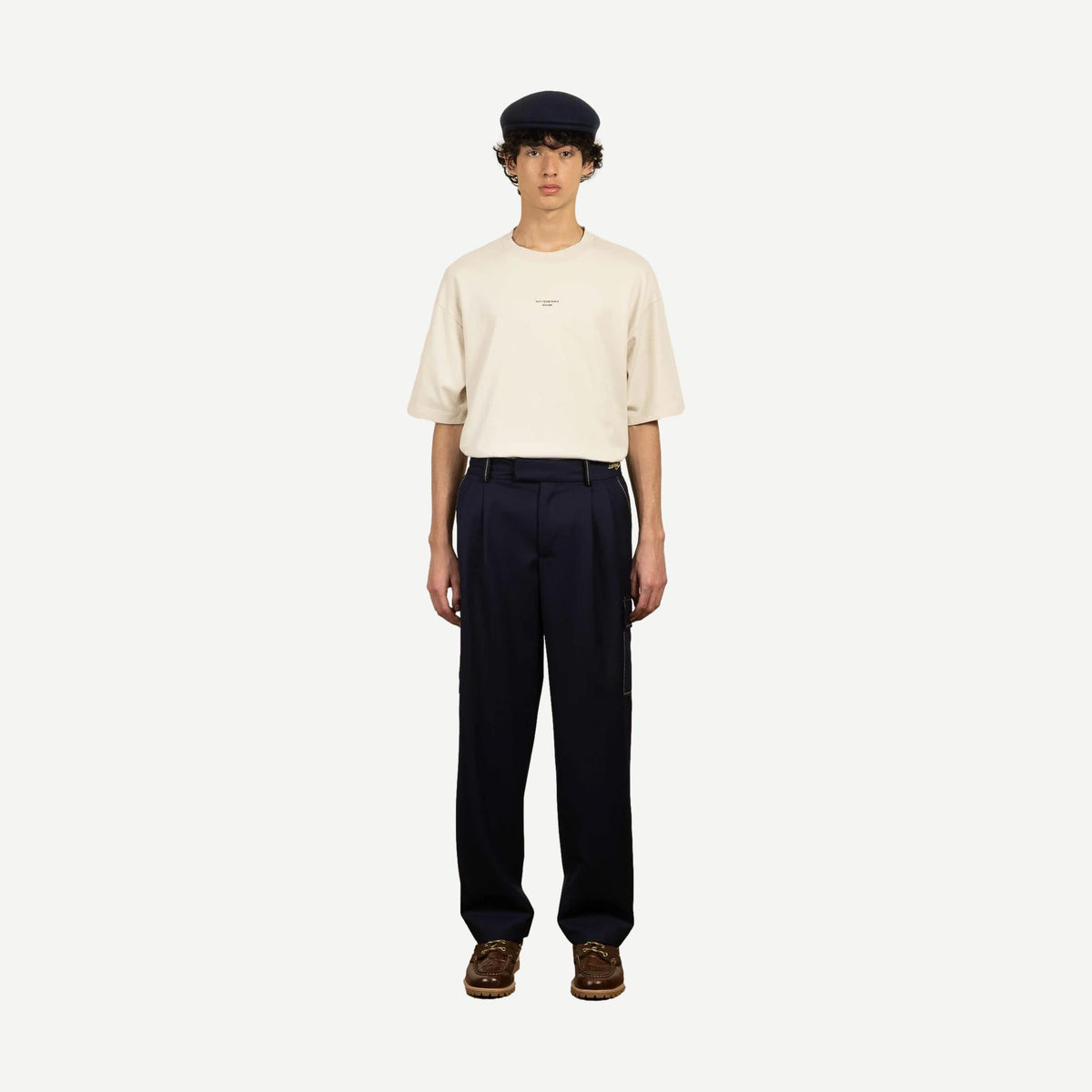 Classic Slogan Tee - Mastic
