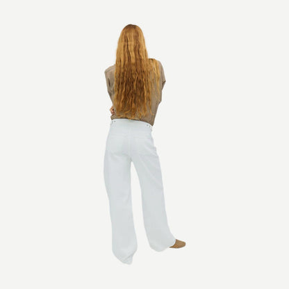 Buckle Jean - Milk - Galvanic.co