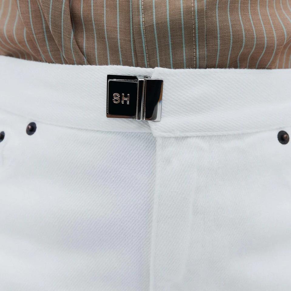 Buckle Jean - Milk - Galvanic.co