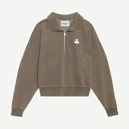 Ross Sweatshirt - Dark Bronze/Ecru