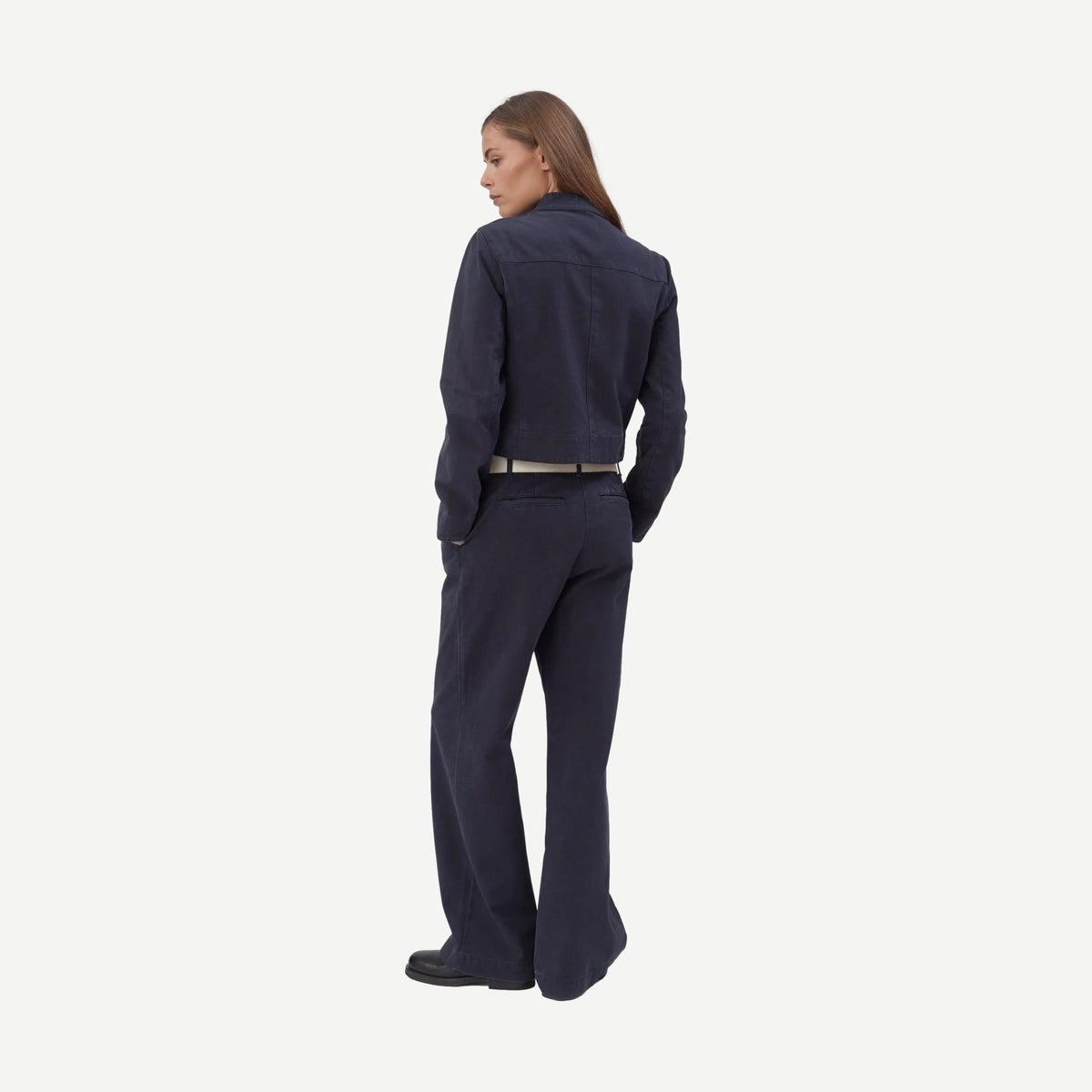 Car Jacket - Navy Canvas - Galvanic.co
