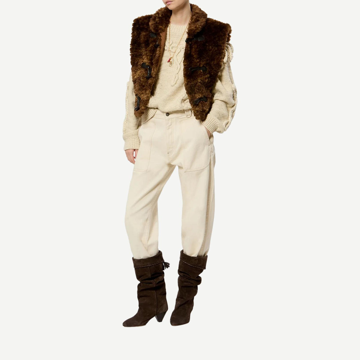 Jacket Jocya - Brown - Galvanic.co