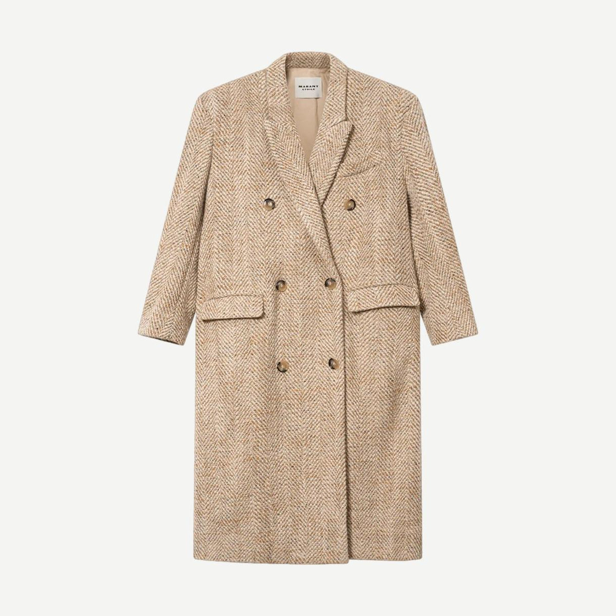 Pilda Coat - Beige - Galvanic.co