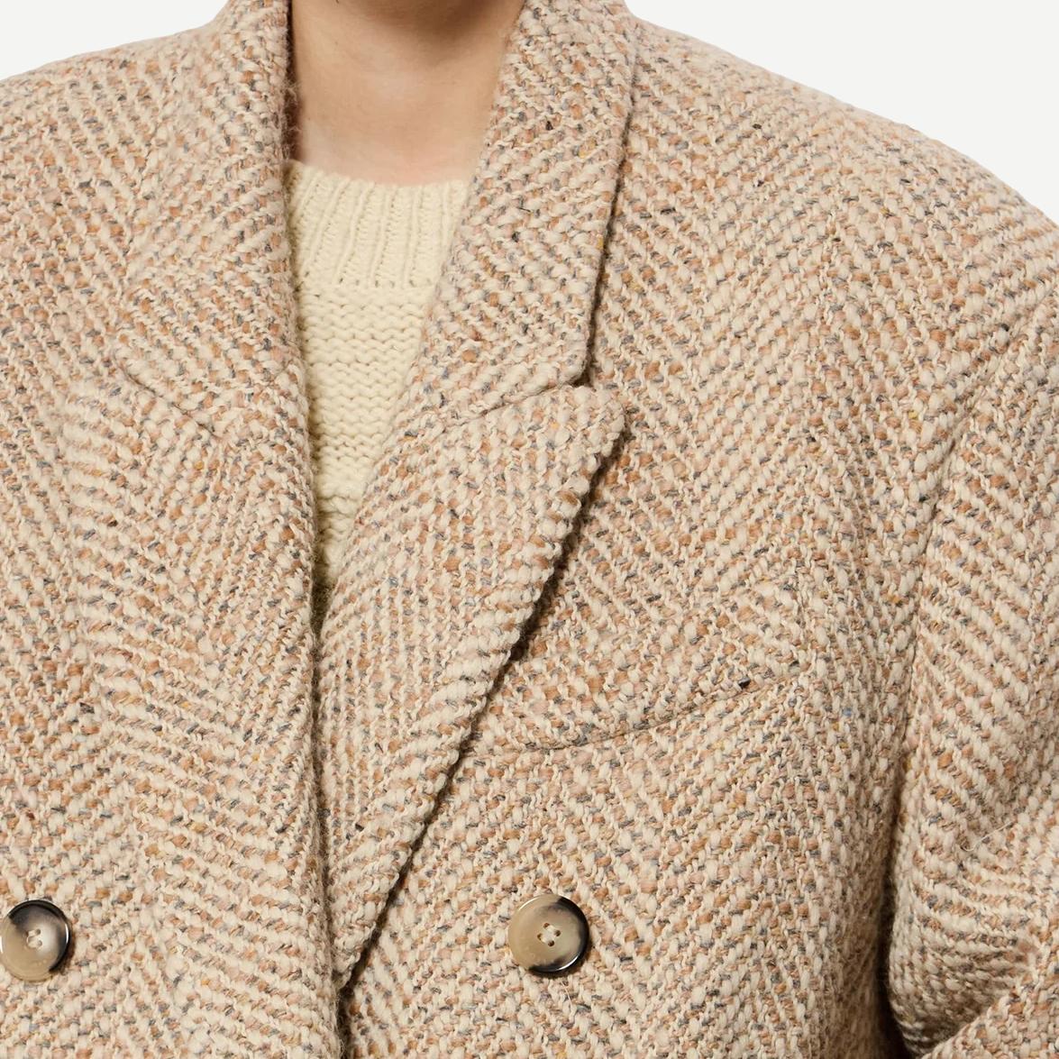Pilda Coat - Beige - Galvanic.co