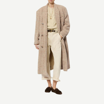 Pilda Coat - Beige - Galvanic.co