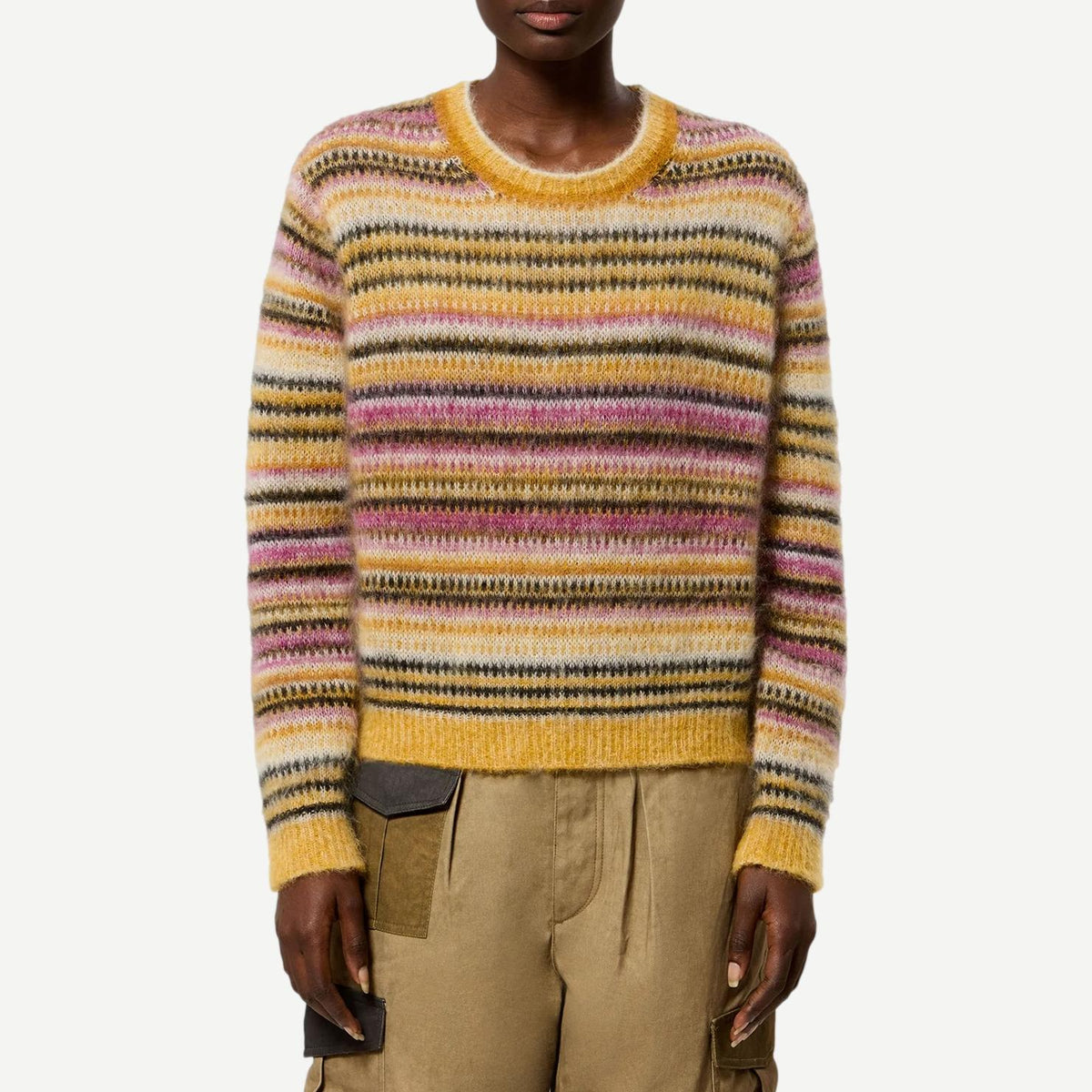 Morine Mohair Sweater - Mustard - Galvanic.co
