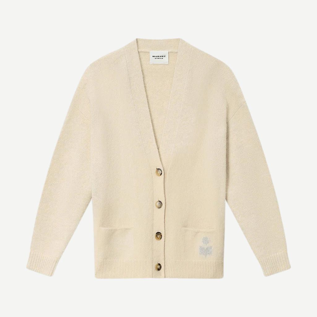 Eborah Cardigan - Ecru - Galvanic.co