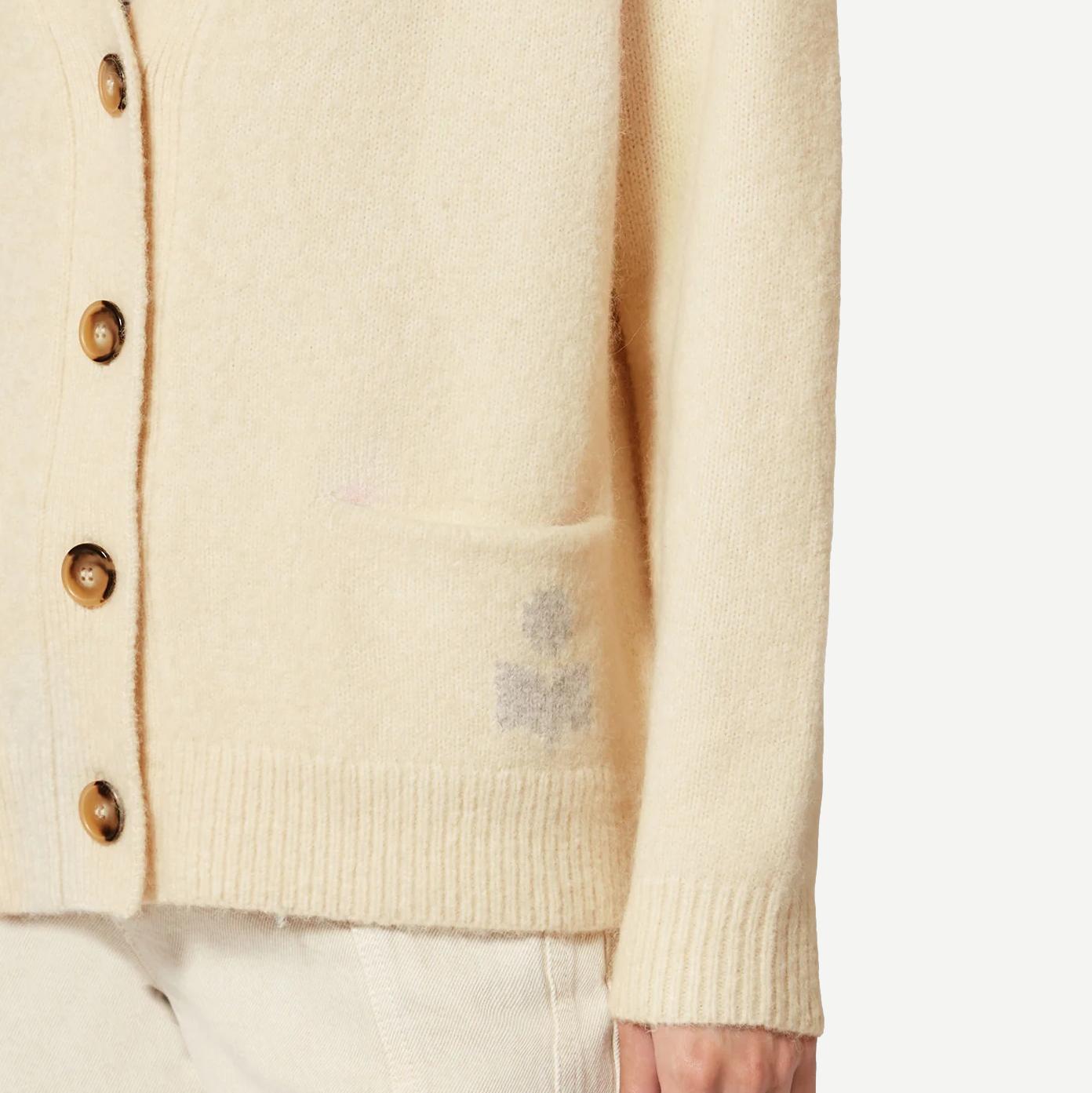 Eborah Cardigan - Ecru - Galvanic.co