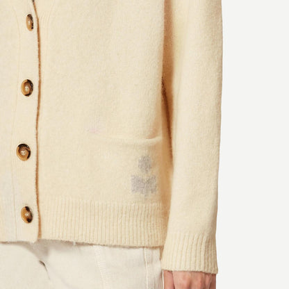 Eborah Cardigan - Ecru - Galvanic.co