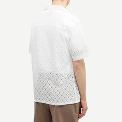 Didcot Shirt Corded Lace - White - Galvanic.co