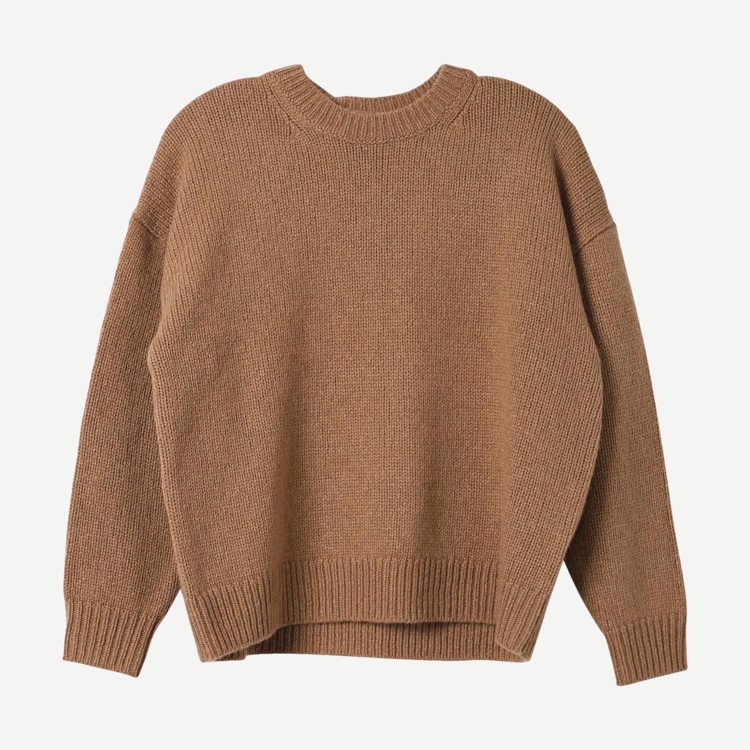 Chassy Sweater - Brown Camel - Galvanic.co