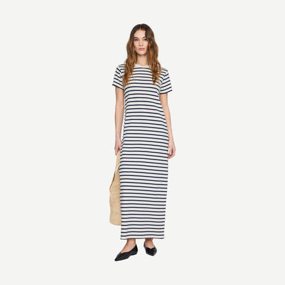 Wynne Dress - Navy Stripe - Galvanic.co