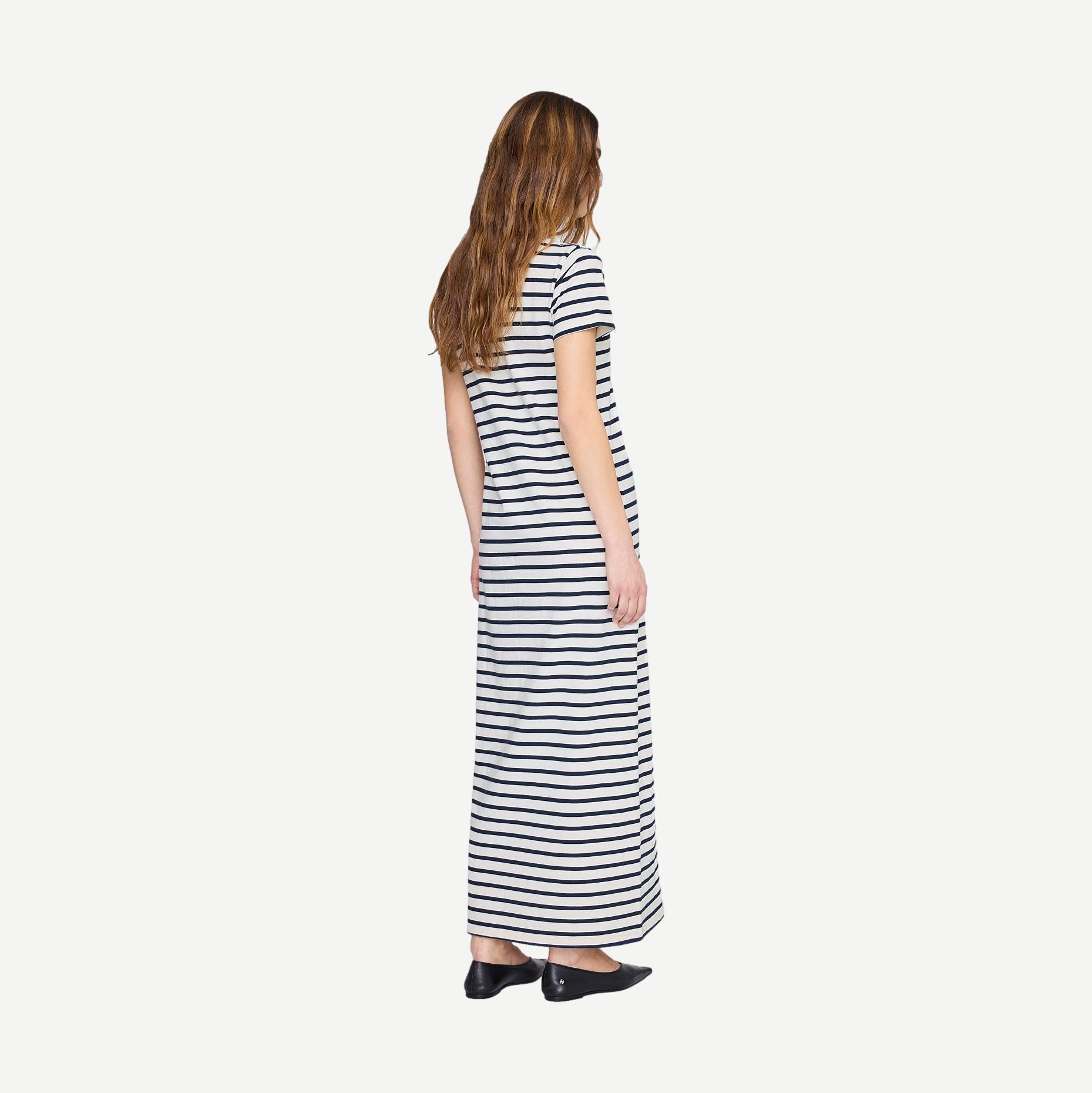 Wynne Dress - Navy Stripe - Galvanic.co