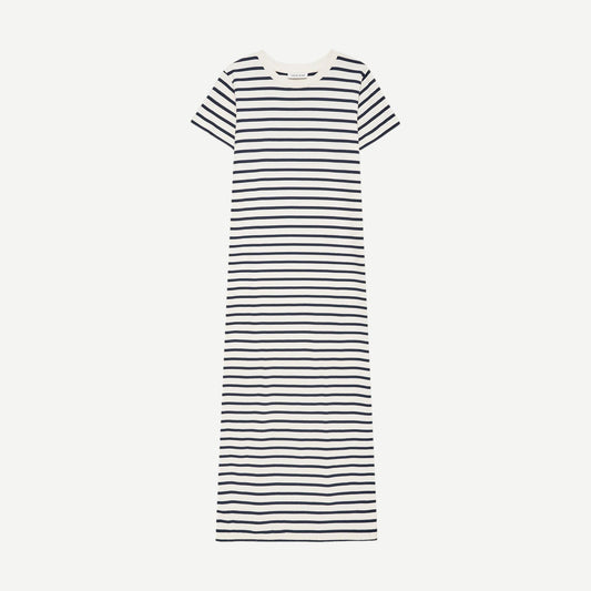 Wynne Dress - Navy Stripe - Galvanic.co