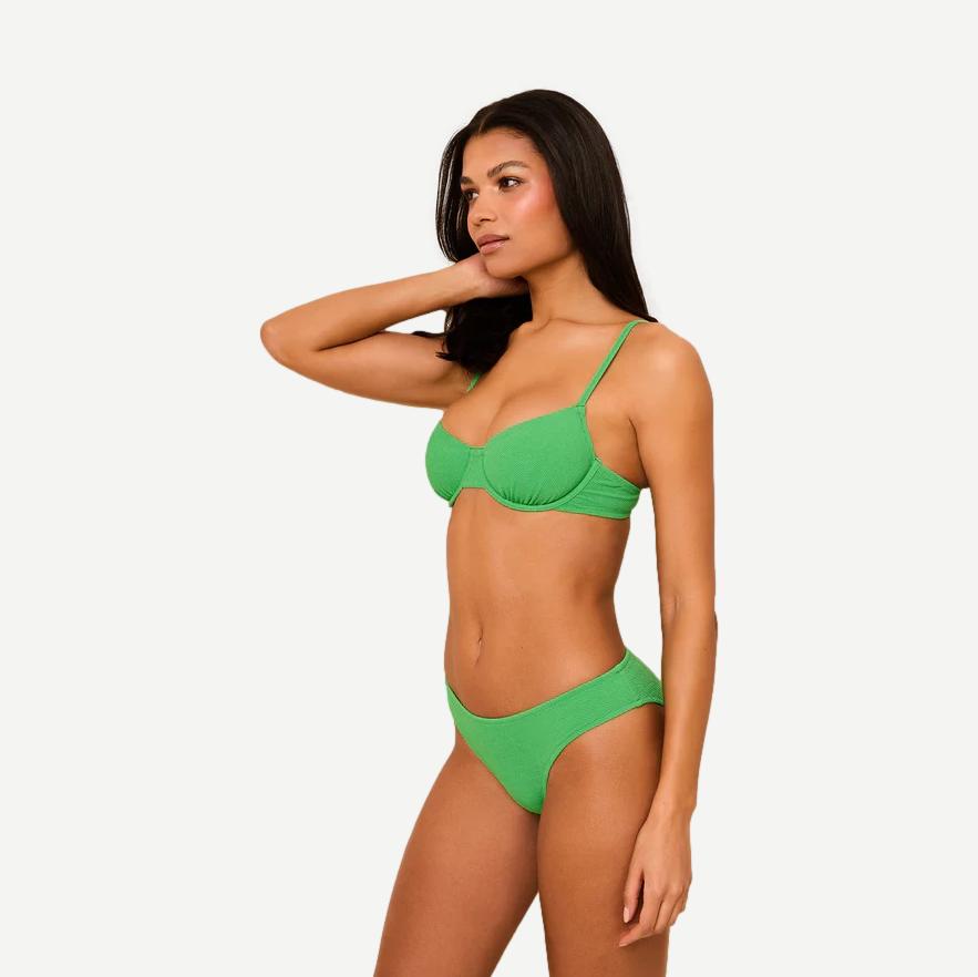 The Eva Top - Turtle Green - Galvanic.co
