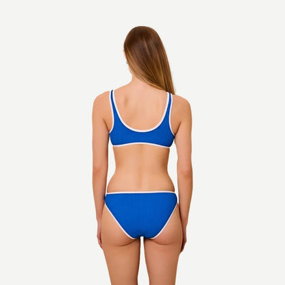 The Soraya Top - Olypian Blue