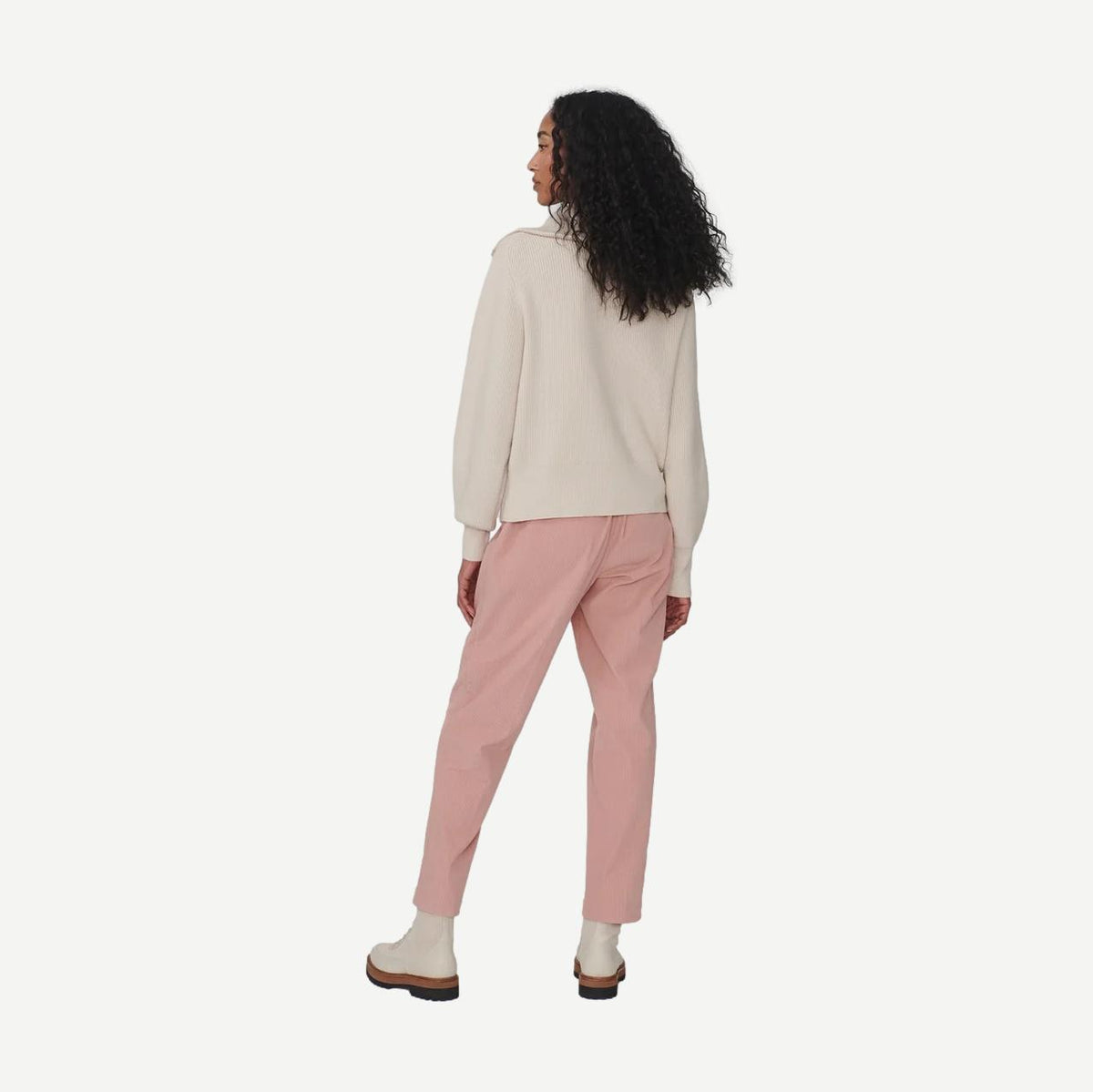 Enrico Knit Jacket - Silver Birch