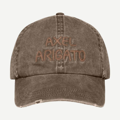 Chain Stitch Cap - Light Brown - Galvanic.co