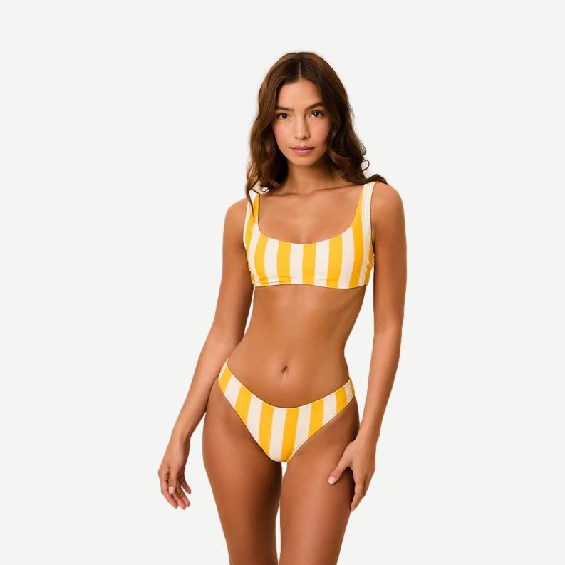 The Elle Top Reversible - Pineapple - Galvanic.co