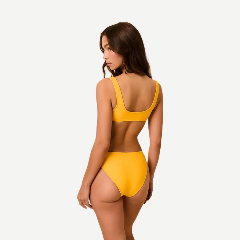 The Elle Top Reversible - Pineapple - Galvanic.co