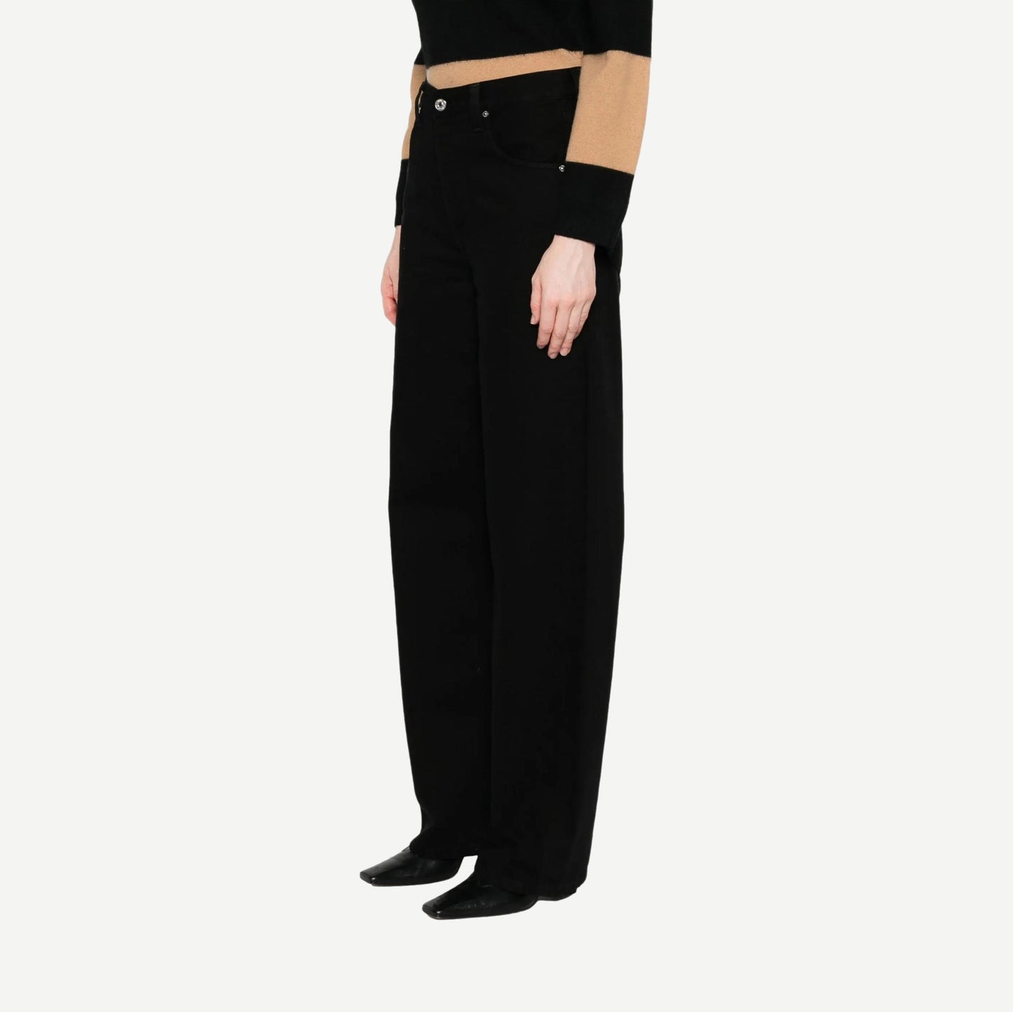 Ayla Baggy - Solid Black - Galvanic.co