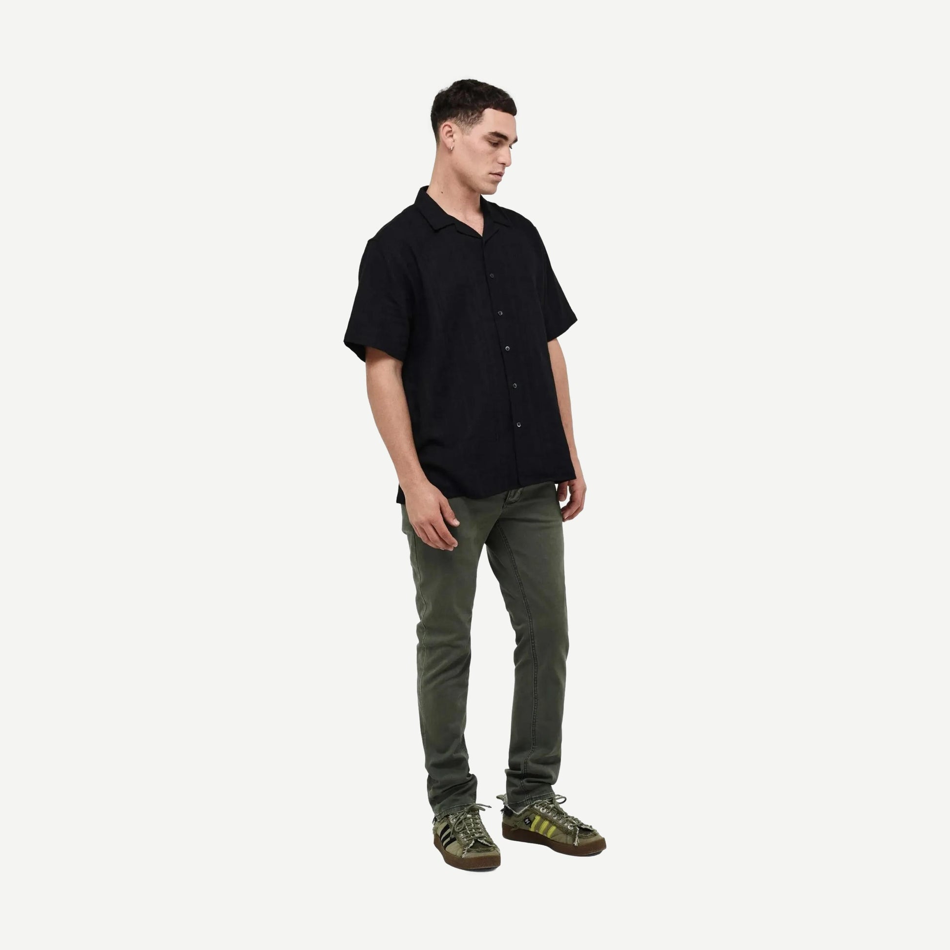 Lou Slim Twill - Military - Galvanic.co