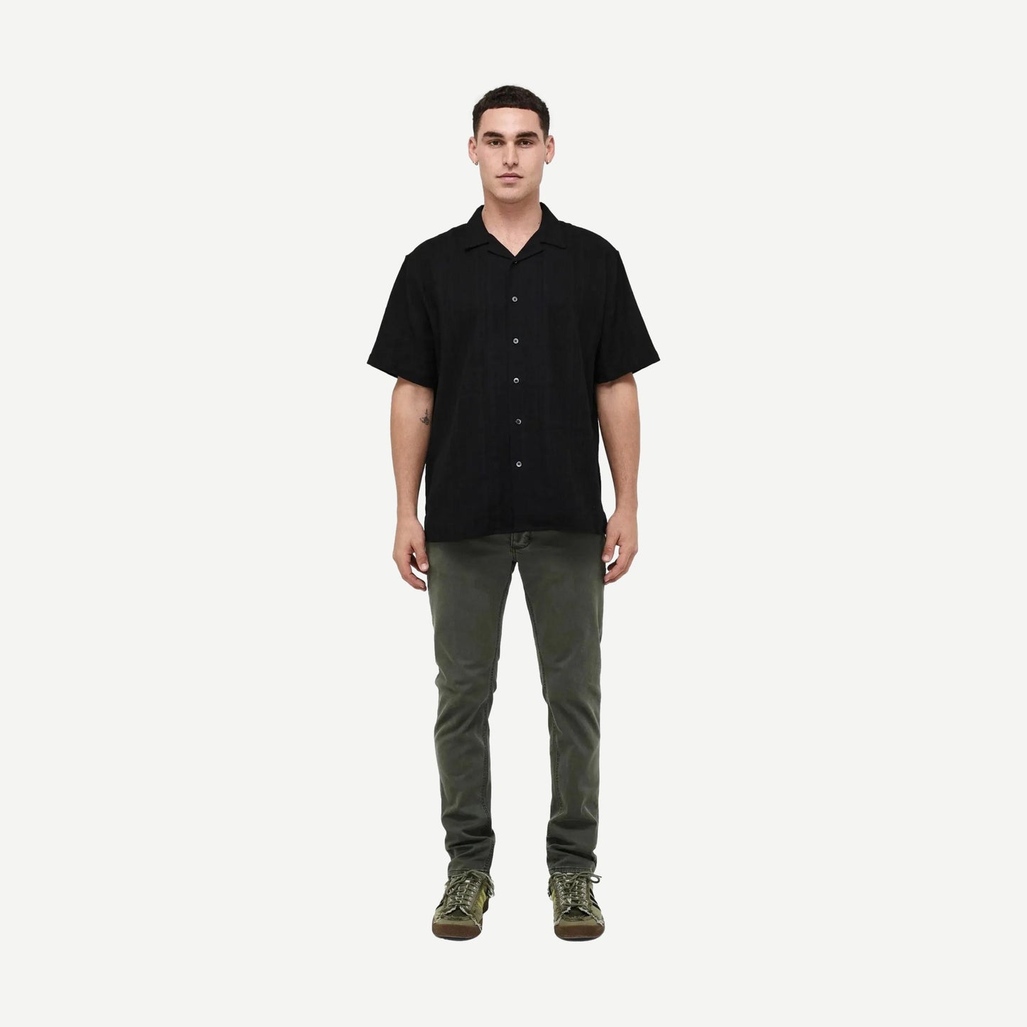 Lou Slim Twill - Military - Galvanic.co
