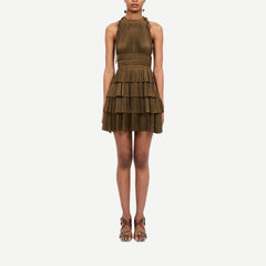 Cecily Dress - Olive - Galvanic.co