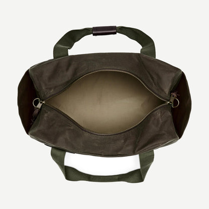 Tin Cloth Medium Duffle Bag - Otter Green