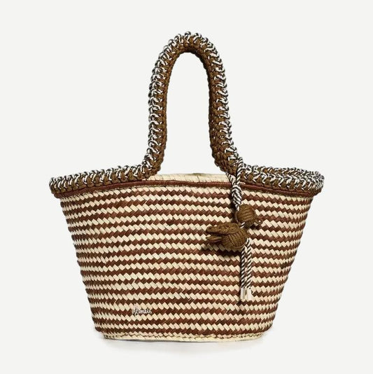 Dee Dee Maxi Basket - Chocolate - Galvanic.co