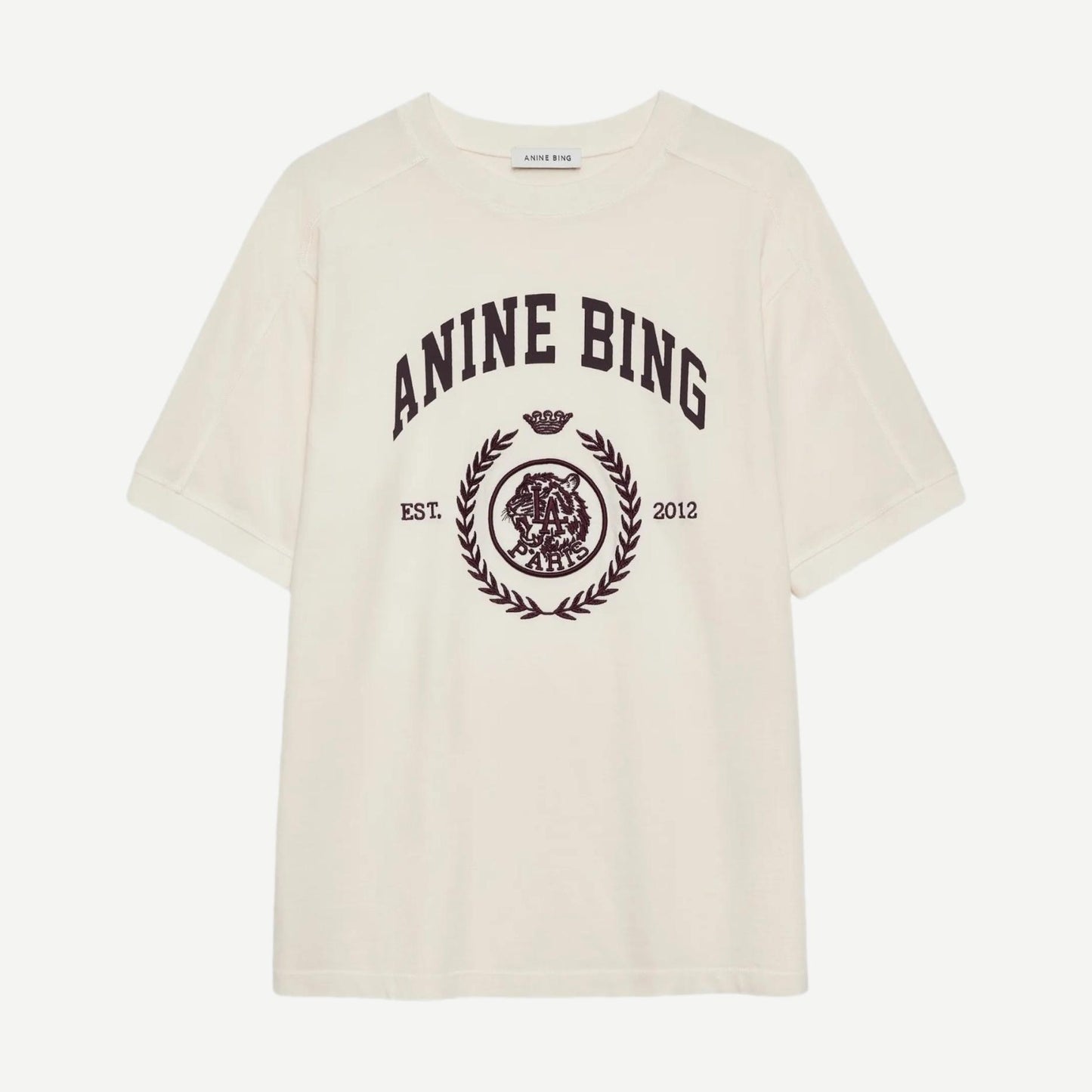 Jaylin Tee Collegiate - Cream
