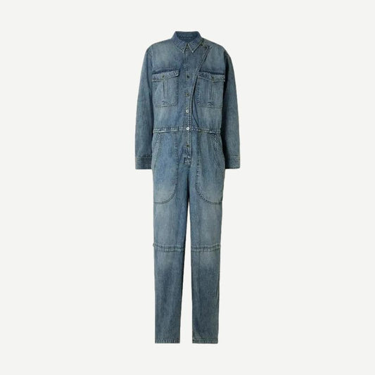 Nadia Jumpsuit - Faded Blue - Galvanic.co