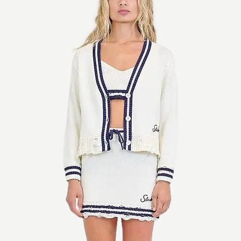Spencer Cardigan - Ivory - Galvanic.co