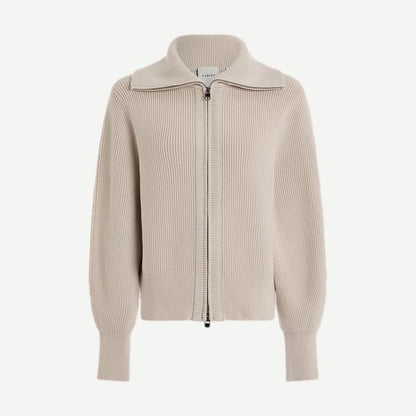 Enrico Knit Jacket - Silver Birch