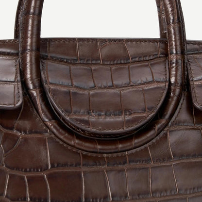 Maude Bag Mini - Espresso Snake