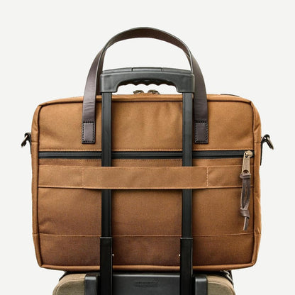 Dryden Breifcase - Whiskey