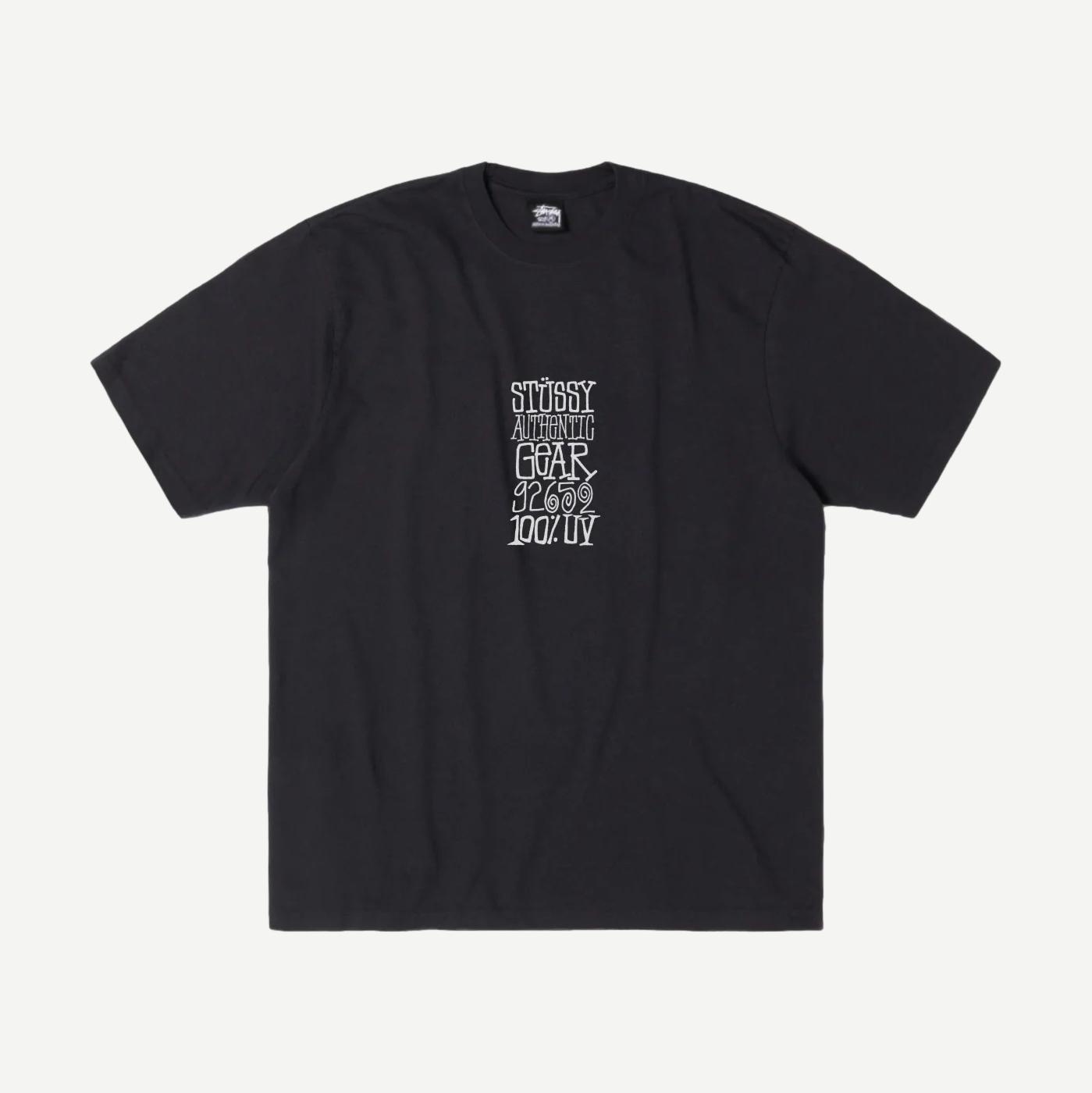 Authentic Gear Pig. Dyed Tee - Black - Galvanic.co