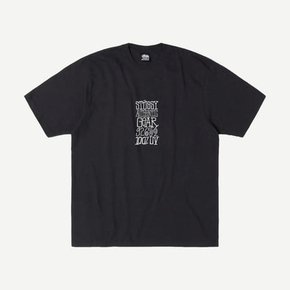 Authentic Gear Pig. Dyed Tee - Black - Galvanic.co