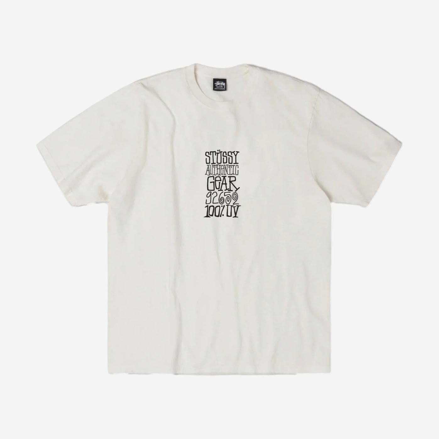 Authentic Gear Pig. Dyed Tee - Natural - Galvanic.co