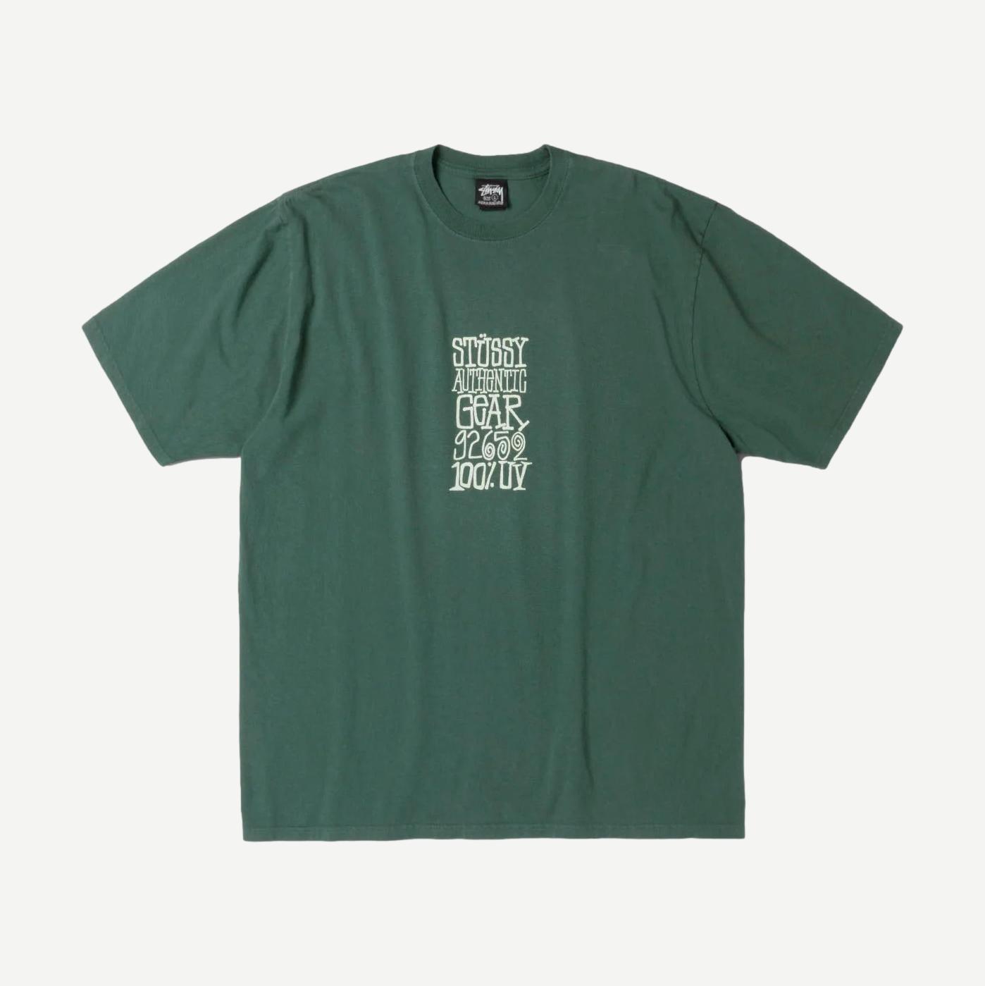 Authentic Gear Pig. Dyed Tee - Pine - Galvanic.co