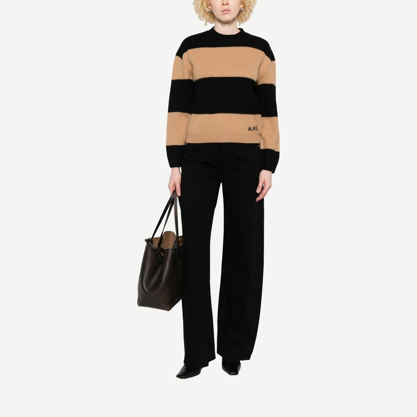 Ayla Baggy - Solid Black - Galvanic.co