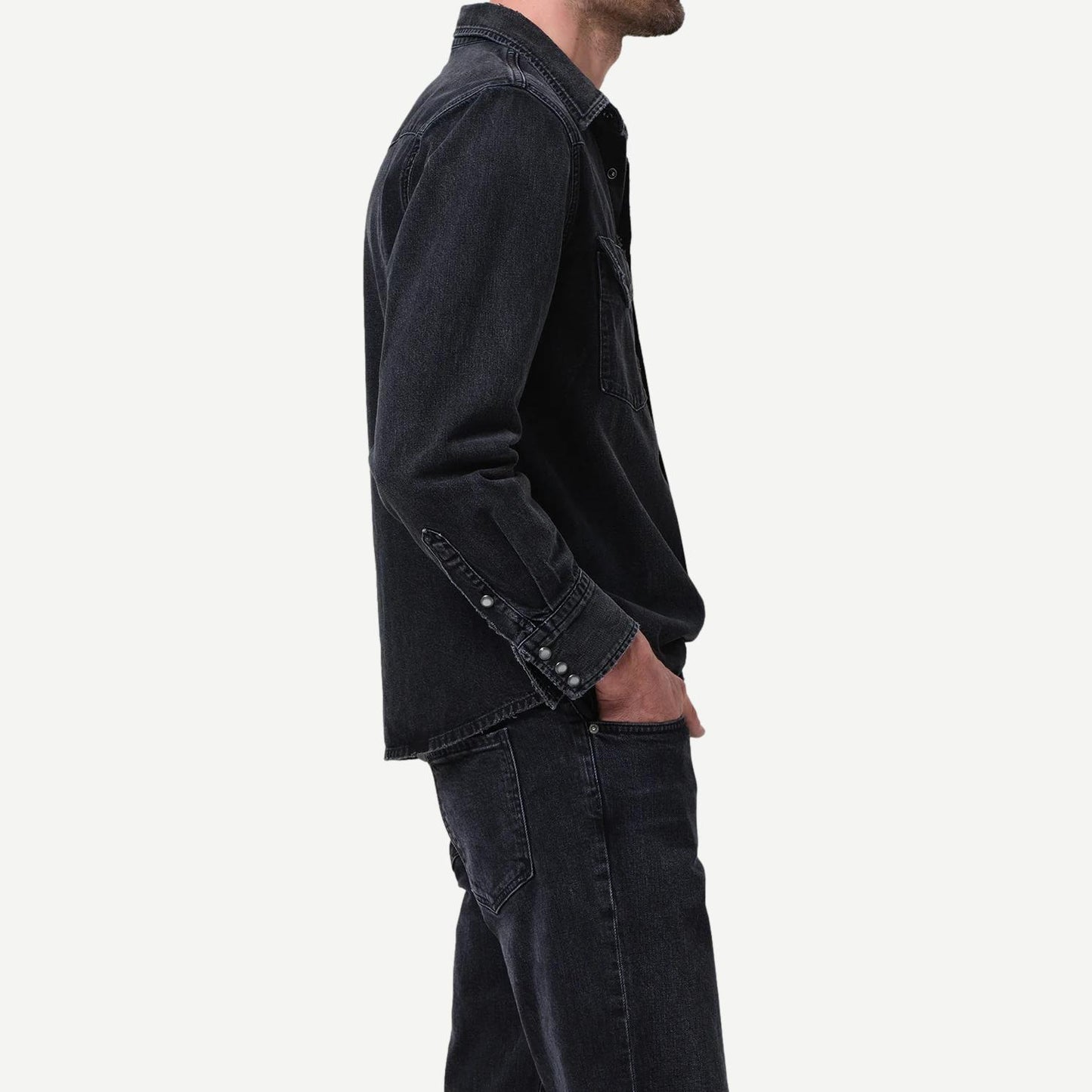 Western Shirt - Vintage Black - Galvanic.co