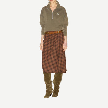 Ross Sweatshirt - Dark Bronze/Ecru - Galvanic.co